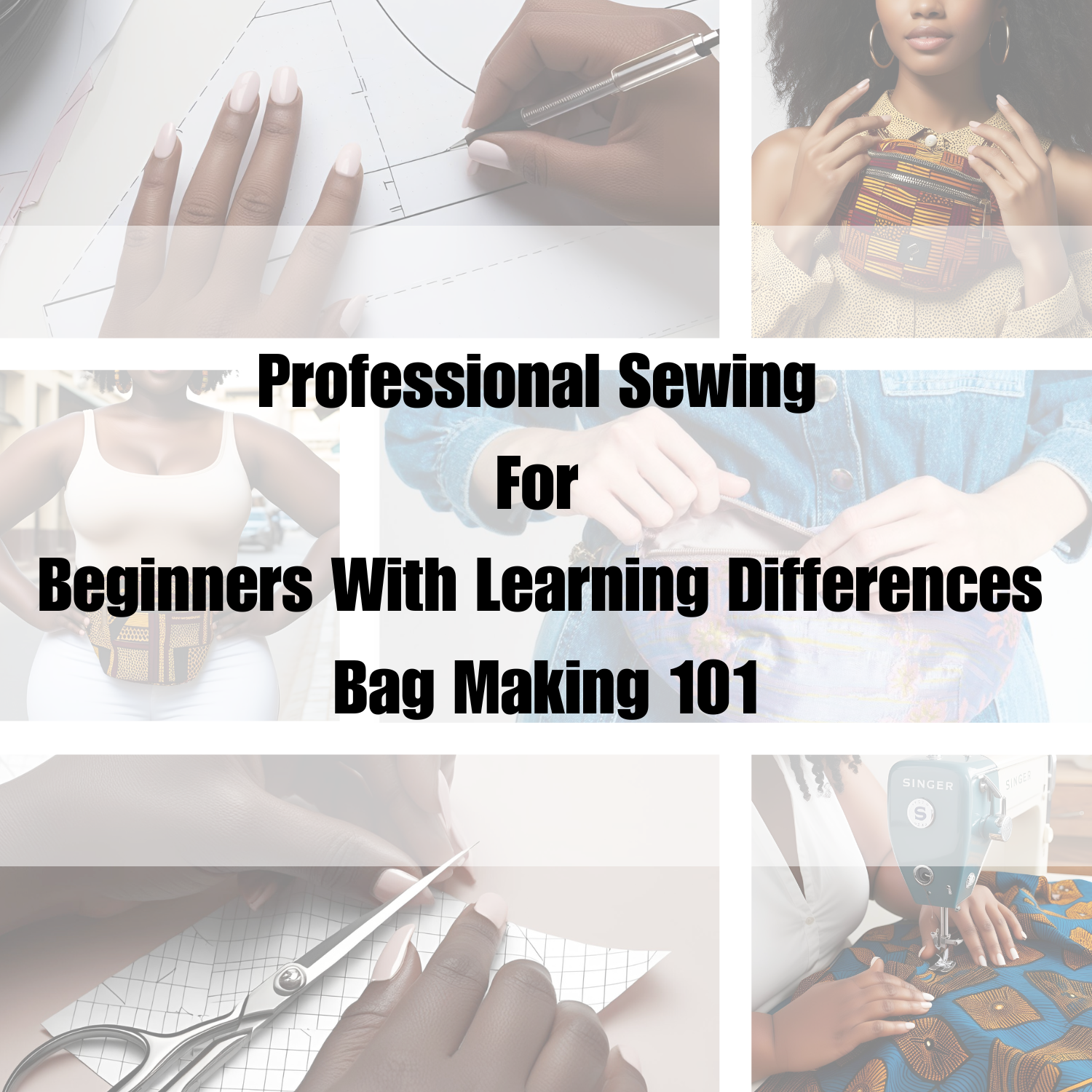 Professional Sewing For Beginners With Learning Differences – Bag Making 101