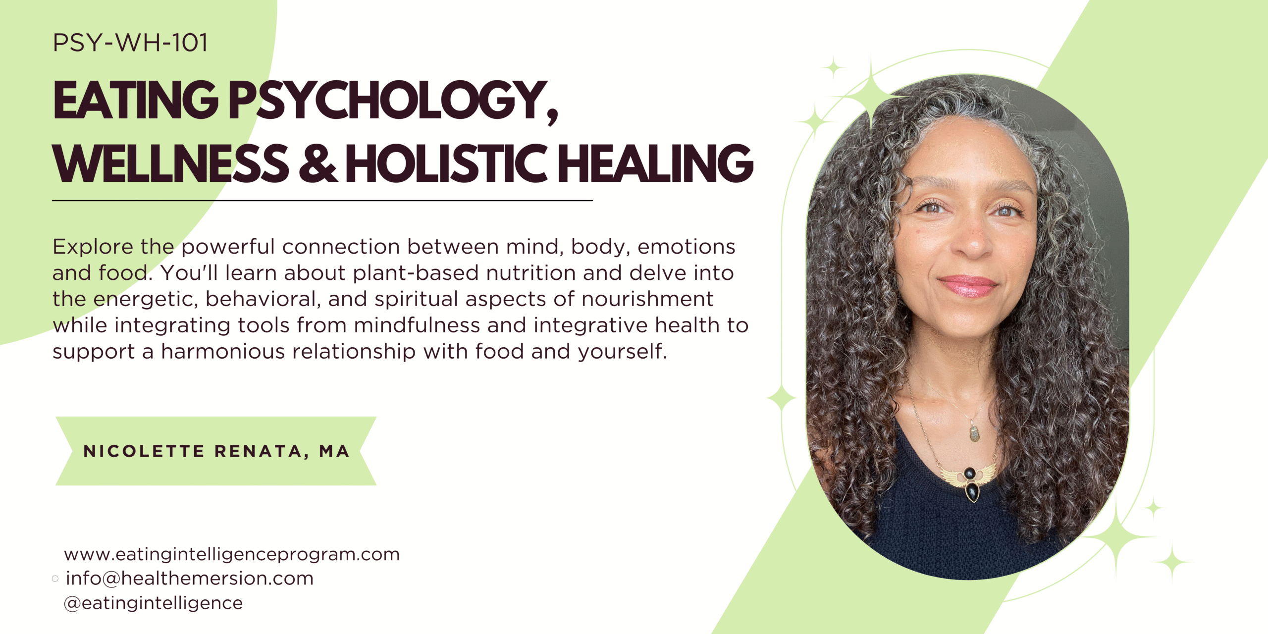 Eating Psychology, Wellness and Holistic Healing